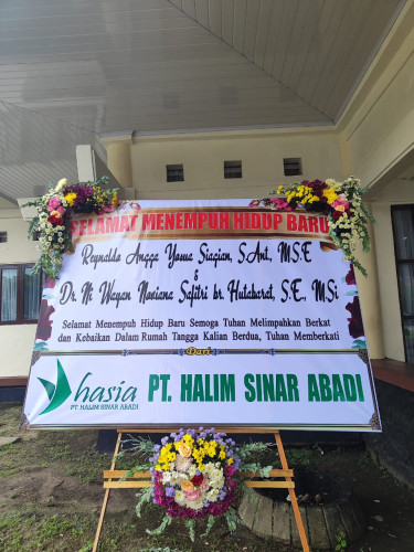 Papan Bunga Pernikahan kotawaringintimur